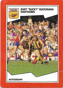 1989 Scanlens VFL #8 Gary Buckenara Front